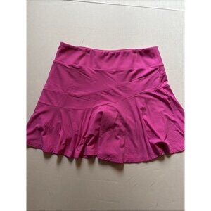 IBKUL Womens Pink Pickleball Or Tennis Golf Skort Athletic Skirt Size M